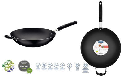 Foto de Sarten Wok 32 cms 4.4 ltrs Tramontina Loreto 20252/032 (6)