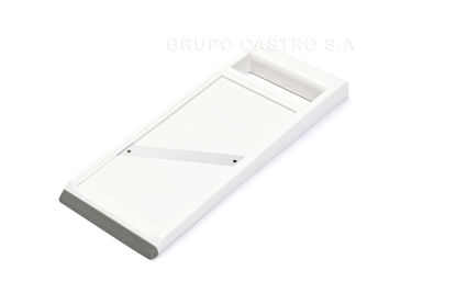 Foto de Rayador Plast 1 Cuchilla Acero Inox MCG321 Blanco 27.3x10.7x2.2 cms (100)