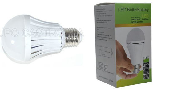 Foto de Bombillo Emerg Intelig 12 W Led Buld GET33-20 8000k 15cms(50) (-)