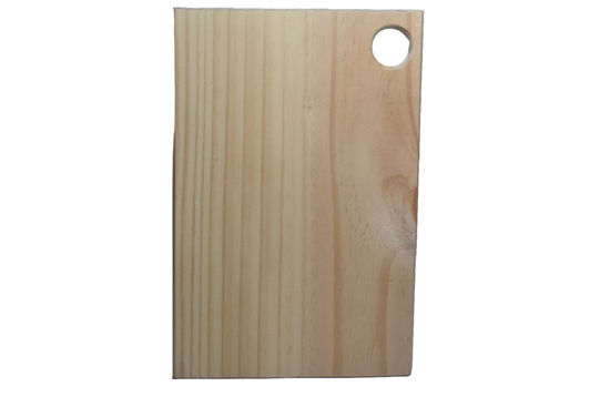 Foto de Tabla picar madera Rectangular  Grande 35cm alto x 25 cm de ancho.