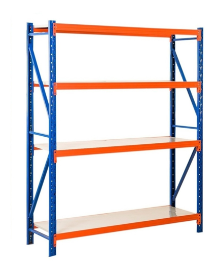 Foto de Estanteria Rack 4 niveles O672891 2.20 mts alt x3 mts larg x70 cms ancho 300 Kilos