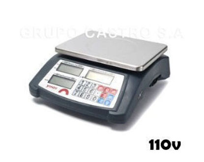 Foto de Balanza Digital 30K 110V Contadora7MemoriasNB328910YONZOYZ-506 LED/LCD 12cm alto 27cm ancho 31cm (5)