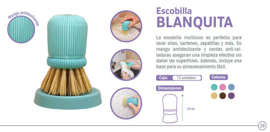 Foto de ESCOBILLA BLANQUITA ESCB01 PROLIMSO 10 CMS (72)