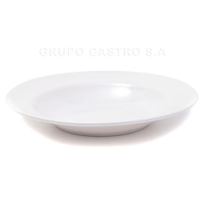 Foto de Plato Hondo Crema Melamina 10'' / 25 cms GET29-20 (120)