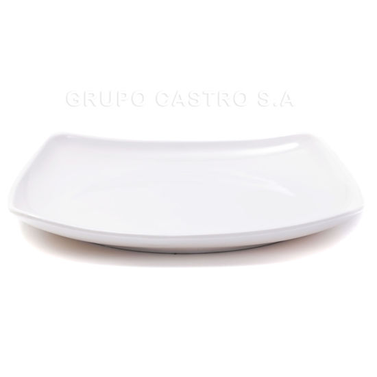 Foto de Plato Cuadrado Melamina Blanco 10.5"/26.5cms YE-2834-11 GET29-31 (96)