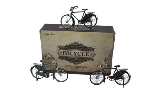 Foto de Bicicleta Juguete #28 Verde Utilitaria Set 12 pcs P1D2894 20x10cms (12) (--)
