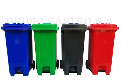 Foto de Contenedor Pedal 2 Ruedas 120 LTS