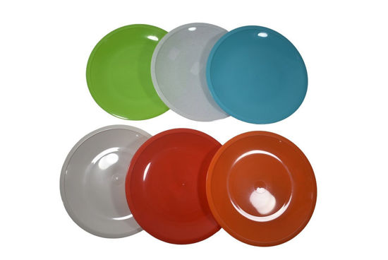 Foto de Plato Plast Tendido Escoses Gde Reyplast 1.7alt,23diam 0.46 ltrs PTX002000