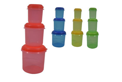 Foto de Hermetico Set 3 piezas fresh  400 ml/900 ml/1.6 Ltrs  Doriplast (36)