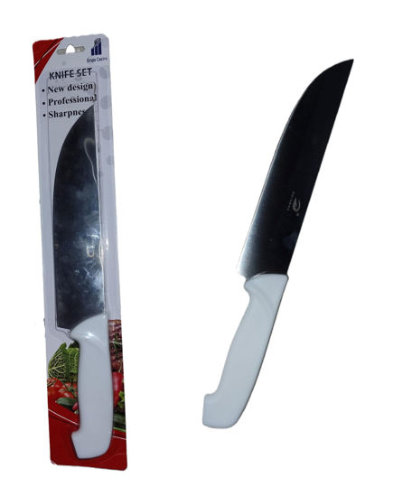 Foto de Cuchillo Cacha Blanca Blister 10" HUIHANG NBE28919 (240)
