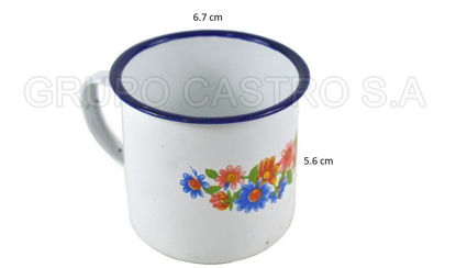Foto de Jarro loza 6 cms decorado GET19-03 150ml o 5onz (240)