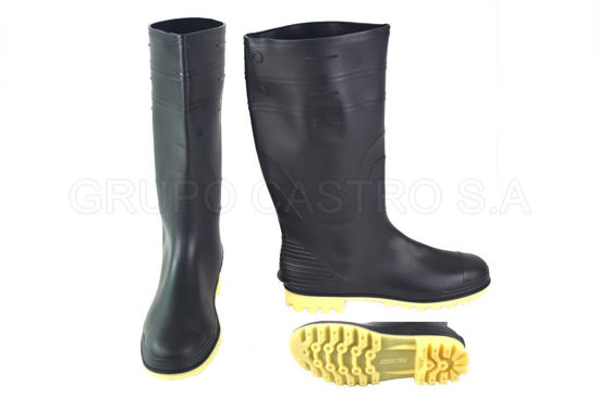 Foto de Bota Alta Negra Ditta Flex 43