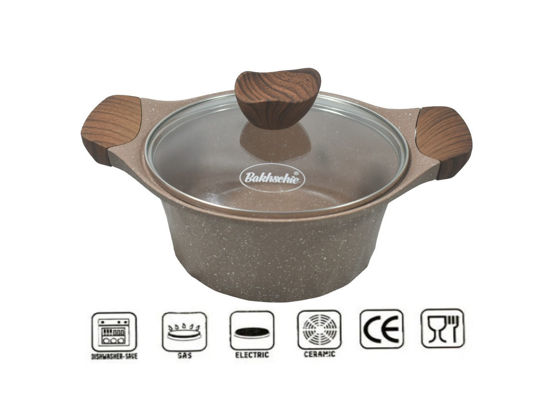 Foto de Olla Aluminio estilo granito BAKHSEHIE 20,24,28,30