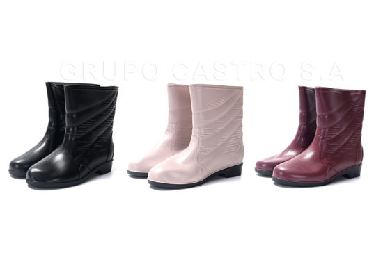 Foto de Bota Hule Mujer #36 AL 44 Colores Lisos #3588 O7B3210 20 cms (30)