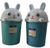 Foto de Papelera CERDA , GATO, PANDA, CONEJO PANS01 10 ltrs 26x48 cms Prolimso