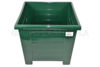 Foto de Maceta cuadrado estilo madera 11" 27.5x24.5cms 12 lts Spartaplast