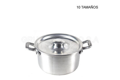 Foto de Olla doble oreja aluminio