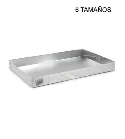 Foto de BANDEJA ALUMINIO RECT ALTA