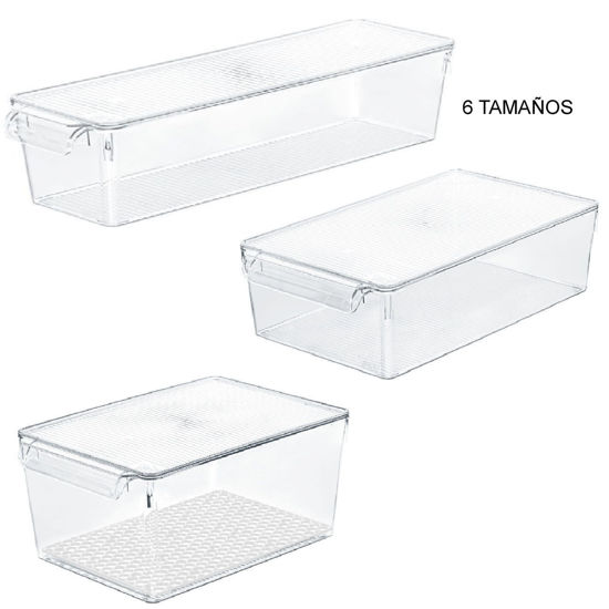Foto de Recipiente rectang Smart Box c/t OGX094100  Policarbonato Reyplast