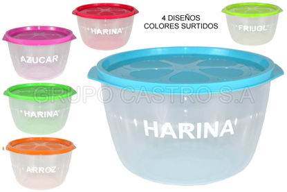 Foto de RECIPIENTE BOLO 3LTRS