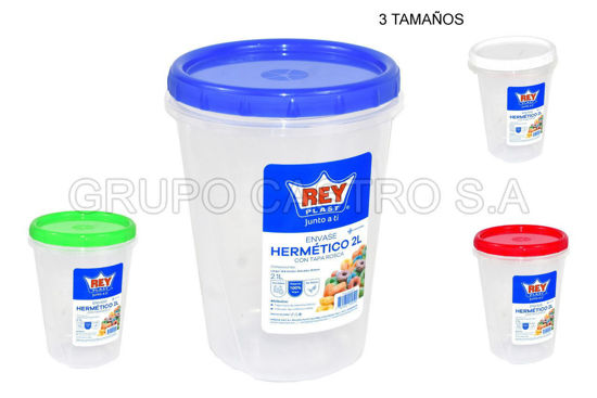 Foto de Envase Plastico c/t rosca Rey
