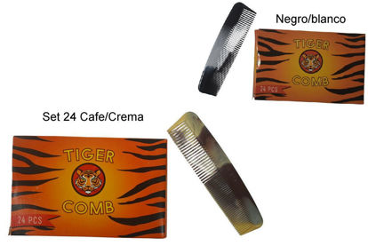 Foto de Peine Tiger Plastico Set 24Doriplast