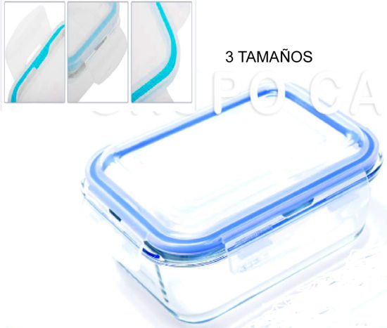 Foto de Contenedor Rect Vidrio Pyrex