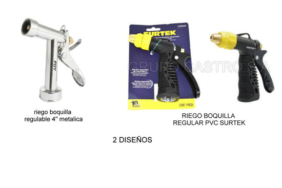 Foto de PISTOLA MANGUERA RIEGO BOQUILLA