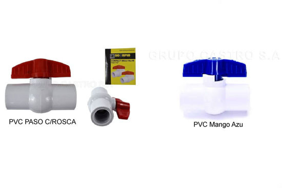 Foto de LLAVE PVC PASO