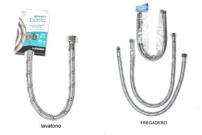 Foto de Manguera lavatorio y fregadero