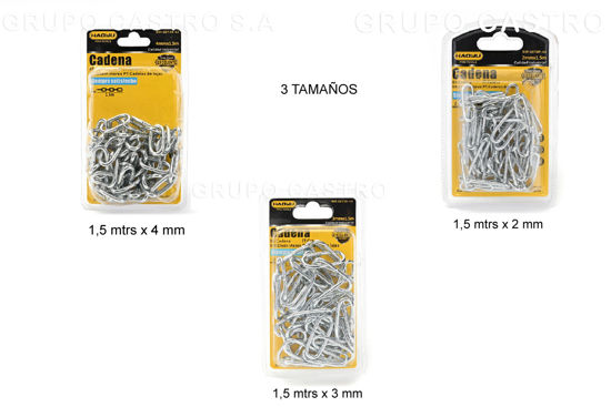 Foto de Cadena Eslabones Blister