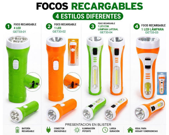 Foto de Foco Recargable GET33