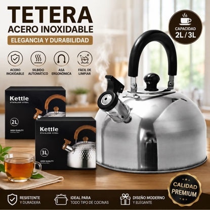 Foto de Cafetera Acero  KETTLE