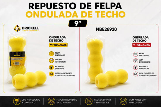 Foto de REPUESTO FELPA ONDULADA TECHO