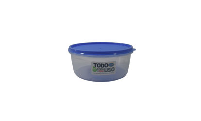 Foto de HERMETICO REDONDO #2 (1LTR) ARANDANO 17X17X7 CM 32238 TACOPLAST PLASTICO