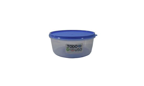Foto de HERMETICO REDONDO #2 (1LTR) ARANDANO 17X17X7 CM 32238 TACOPLAST PLASTICO