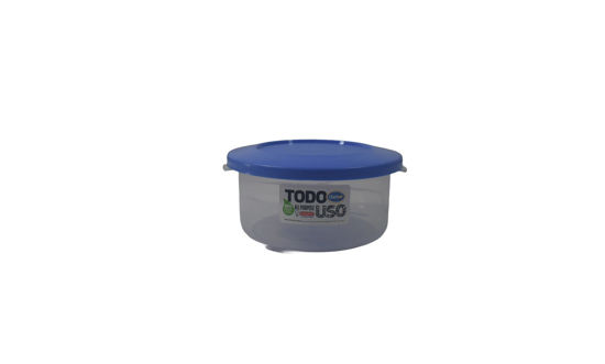 Foto de HERMETICO REDONDO MEDIANO (900ML) C/T ARANDANO 16X16X8 CM 30648 TACOPLAST PLASTICO