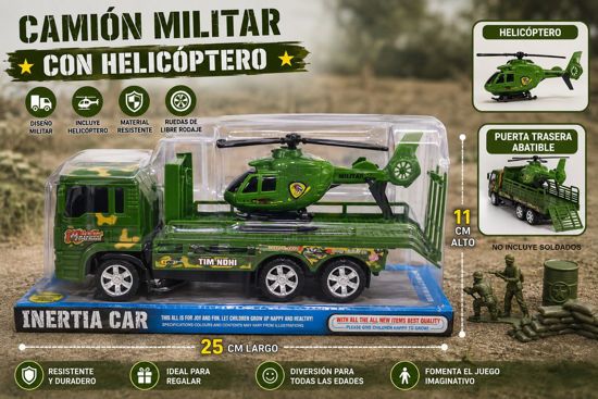 Foto de Camion Militar c/helicoptero 25largx11 alt cms 6643-1 GET05-12 (72)