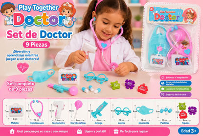 Foto de JUEGO DOCTOR PLAY TOGETHER 9 PZS 399-3 GET05-27 (288)