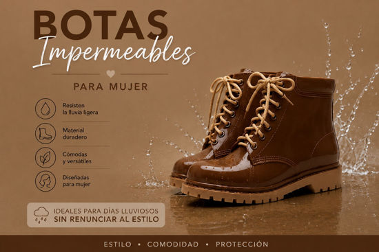 Foto de BURRITO HULE MUJER MARRON