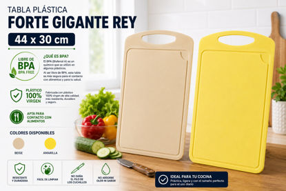 Foto de Tabla plastica forte  gigante Rey