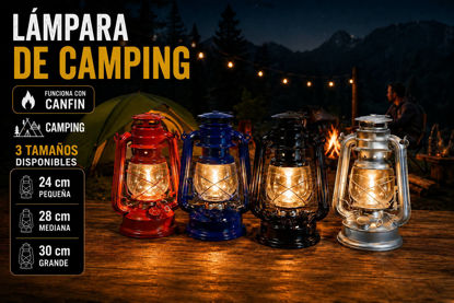 Foto de Lampara camping canfinera  kerosene