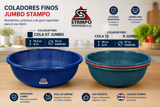 Foto de Colador Fino - JUMBO REPRO Stampo