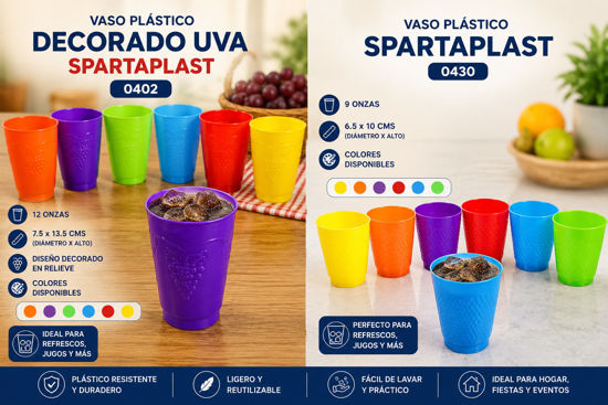 Foto de Vaso Plastico spartaplast