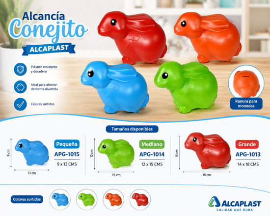 Foto de Alcancia conejito alcaplast