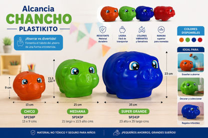 Foto de Alcancia chancho Plastikito